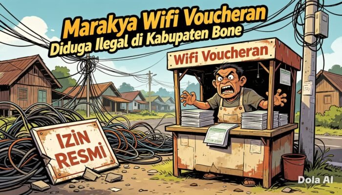 Marak Wifi Voucheran Diduga Ilegal, Dijual Tanpa Izin Resmi Komdigi