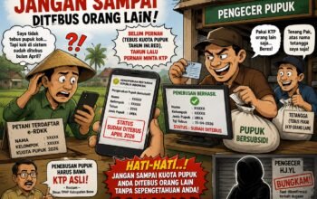Kuota Pupuk Petani di Bone Ditebus Orang Lain, Pengecer Bungkam saat Dikonfirmasi
