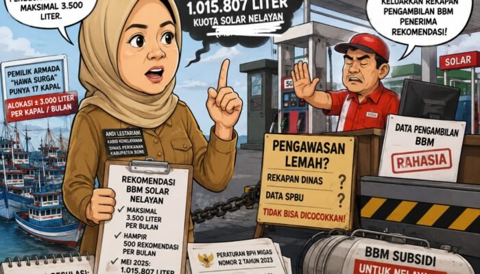 Lebih 1 Juta Liter Solar Subsidi Disalurkan Dalam Sebulan, Minim Pengawasan Penggunaan