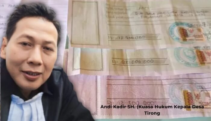 Kades Tirong Resmi Didampingi Kuasa Hukum, Pengakuan Baru Bermunculan