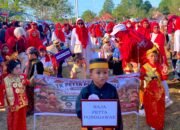 Tampil Beda di Karnaval, TK Petta Ponggawae Angkat Kearifan Lokal Desa Matuju