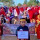 Tampil Beda di Karnaval, TK Petta Ponggawae Angkat Kearifan Lokal Desa Matuju