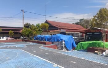 Sekitar 600 Sak Diduga Pupuk Subsidi Diamankan Polres Bone