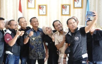Bupati Bone Sambut Hangat Audiensi WIB, Dukung Penuh Fun Bike HUT ke-9